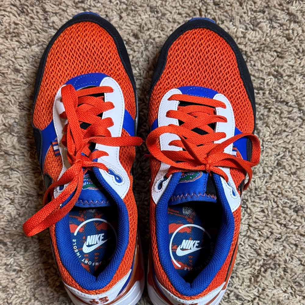 FLORIDA GATORS Unisex NIKE Black Air Max SYSTM Shoe MEN'S SIZE 8.5